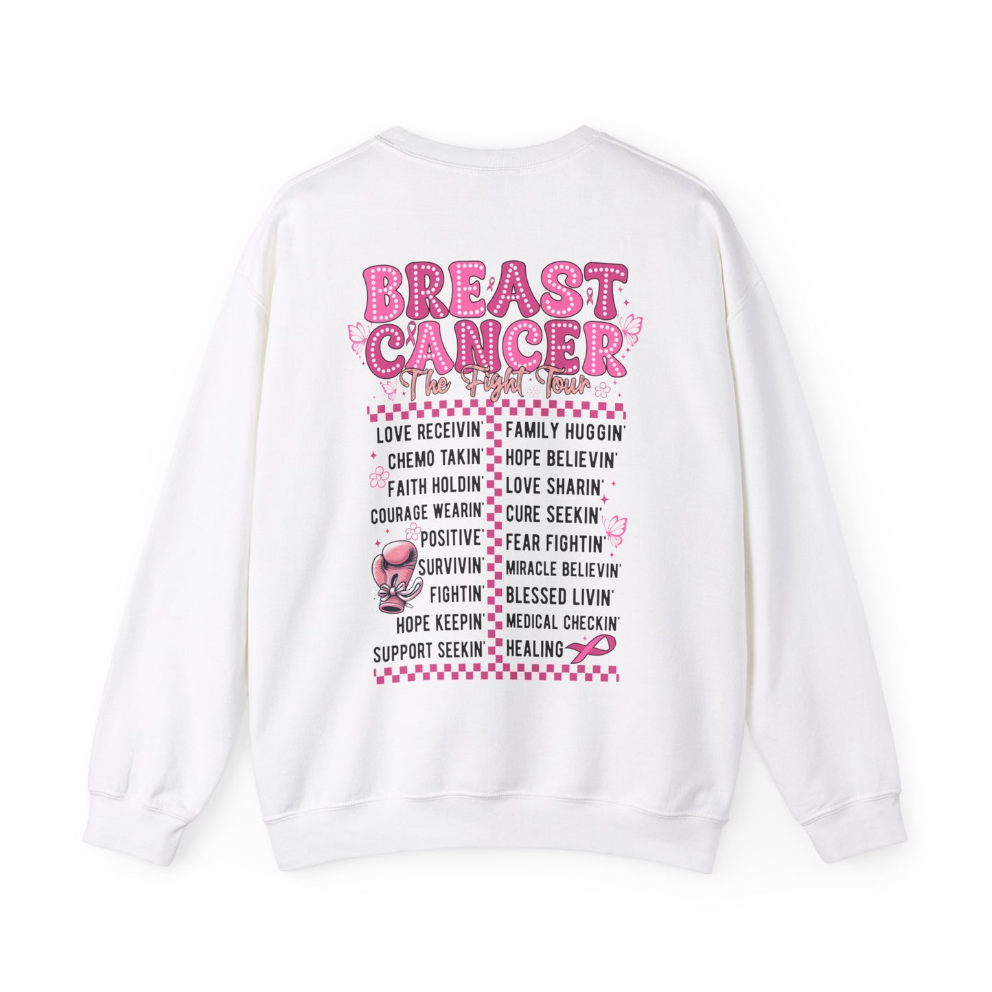 Breast Cancer Tour Heavy Blend™ Crewneck Sweatshirt