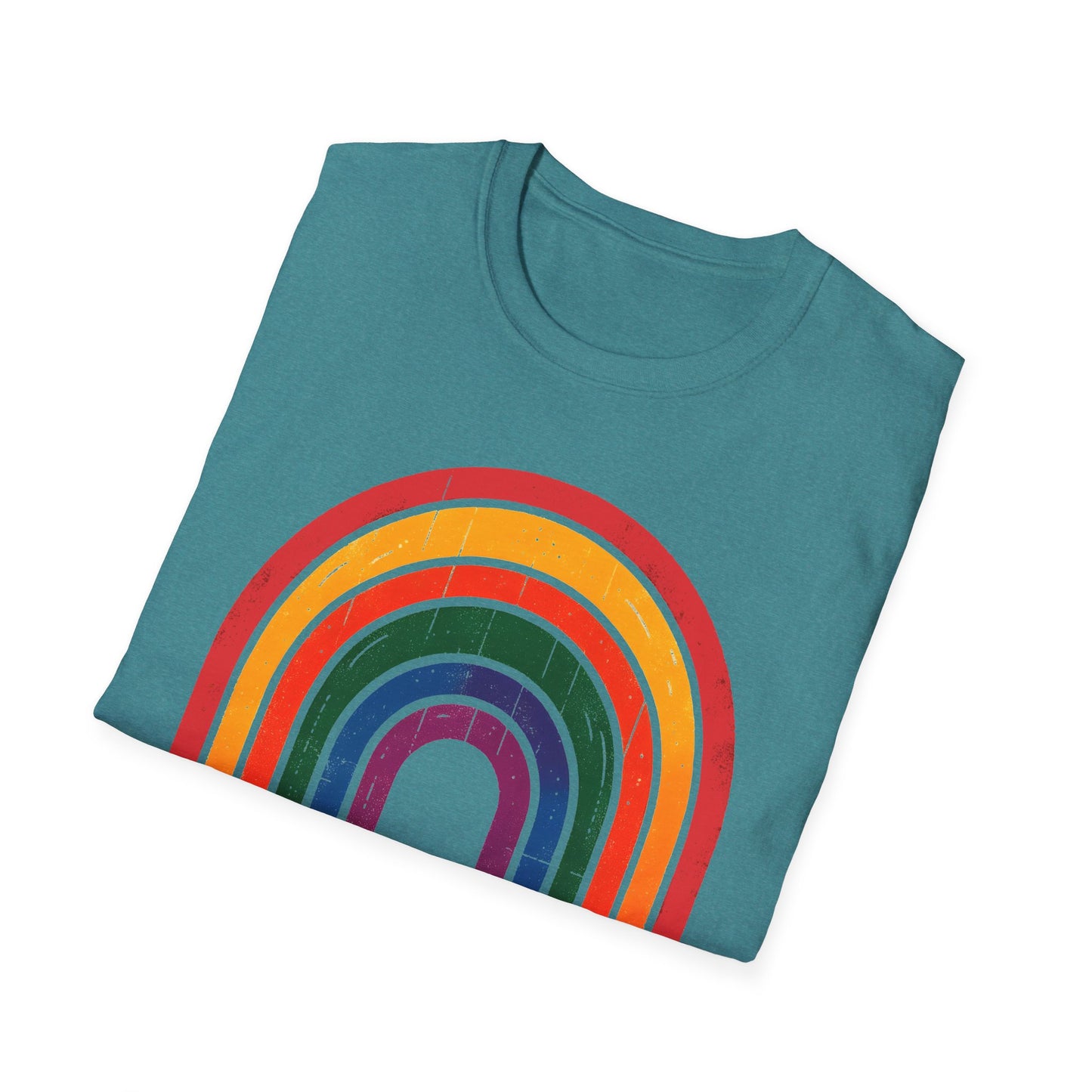 Be Kind Rainbow Softstyle T-Shirt