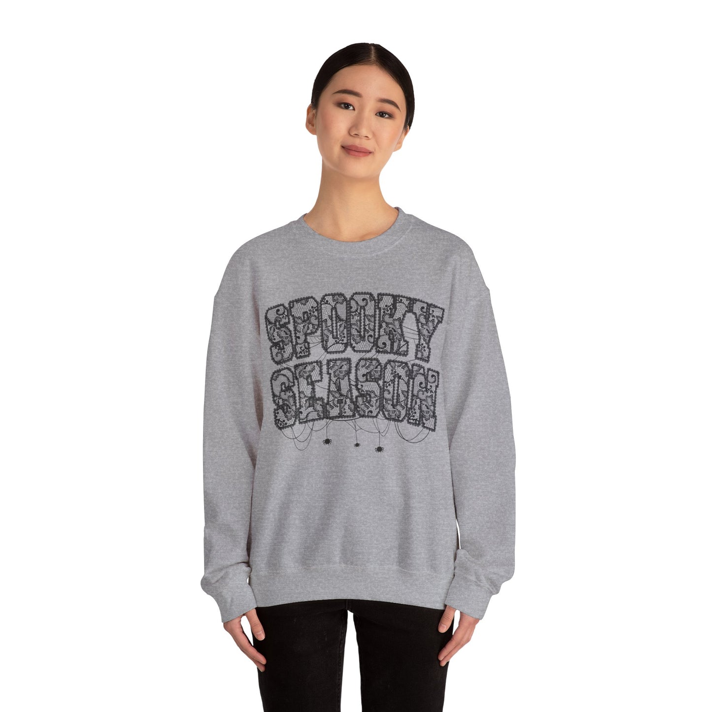 Lace Spooky Season Heavy Blend™ Crewneck Sweatshirt
