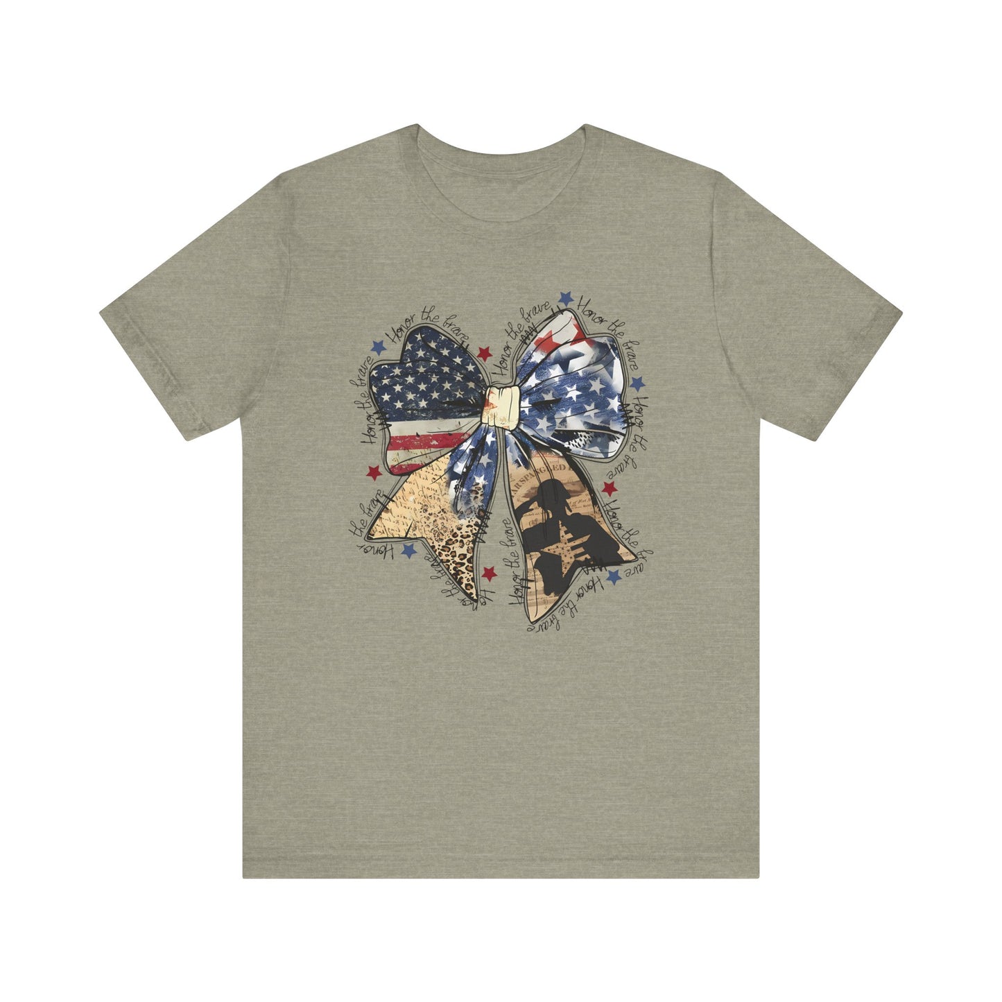Honor The Brave Jersey Short Sleeve Tee