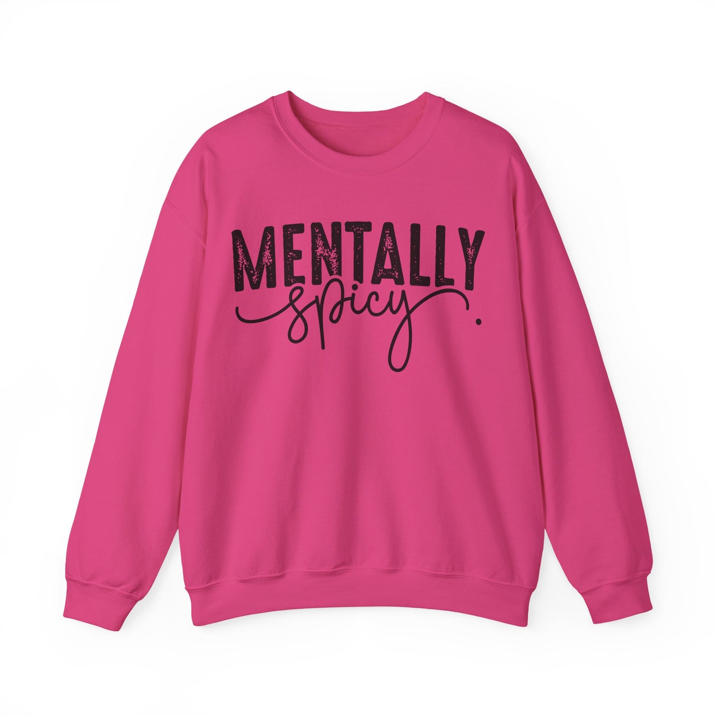 Mentally Spicy Heavy Blend™ Crewneck Sweatshirt