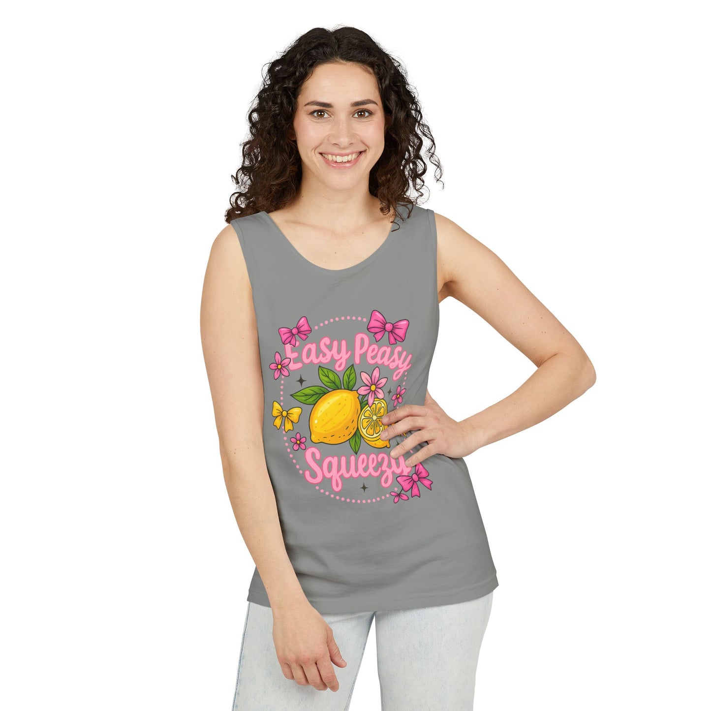 Easy Peasy Garment-Dyed Tank Top