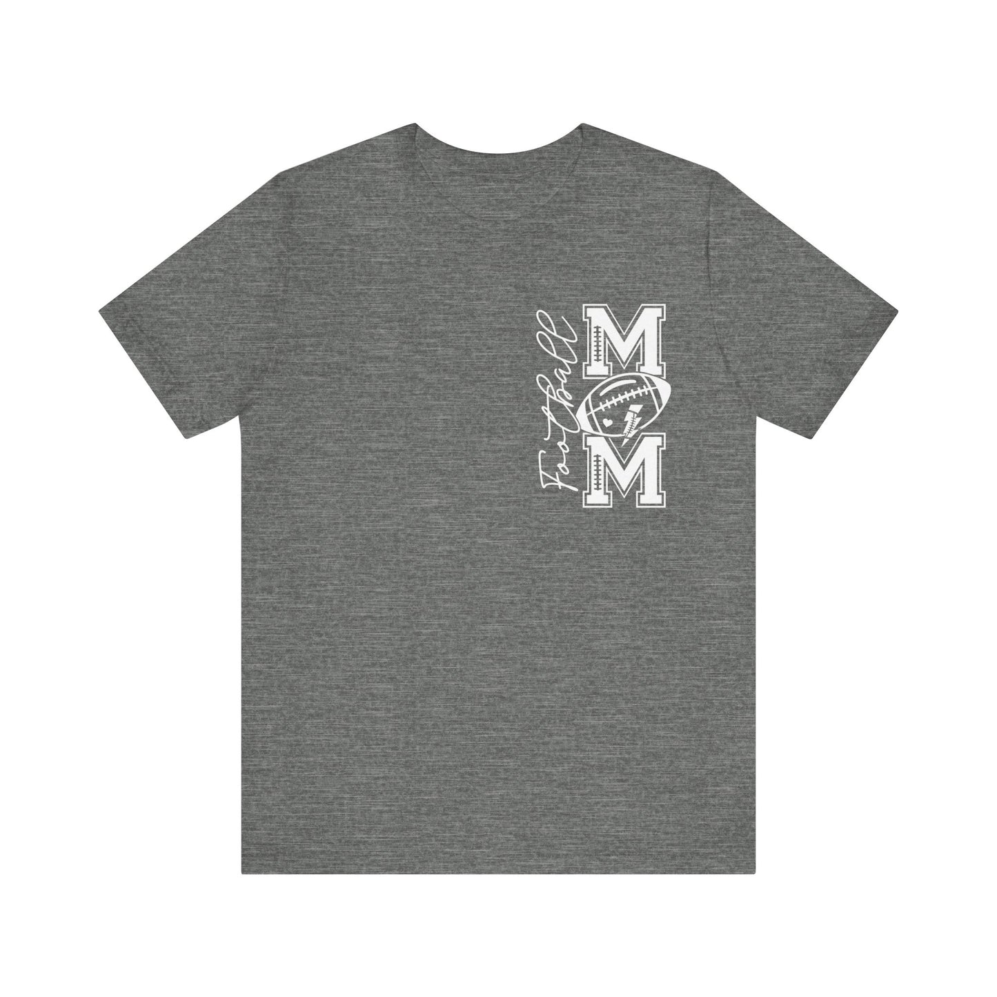 Football Mom F/B Jersey Short Sleeve Tee