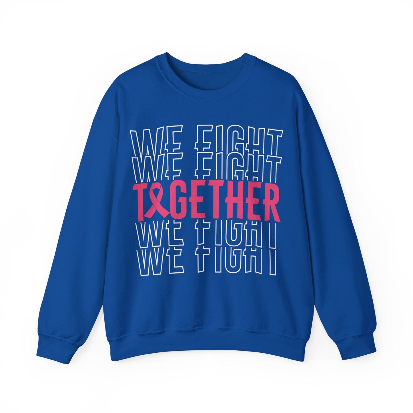 we Fight Together Heavy Blend™ Crewneck Sweatshirt