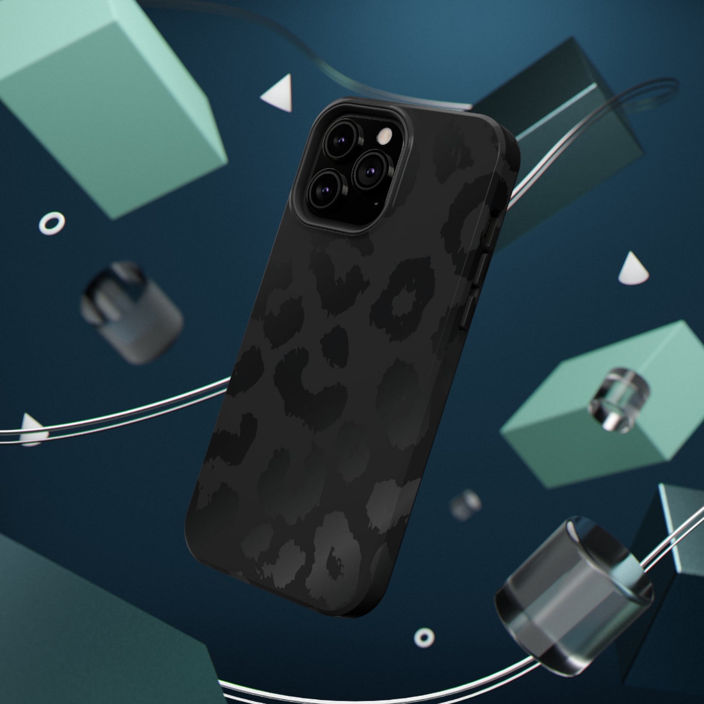 Black Leopard Phone Case