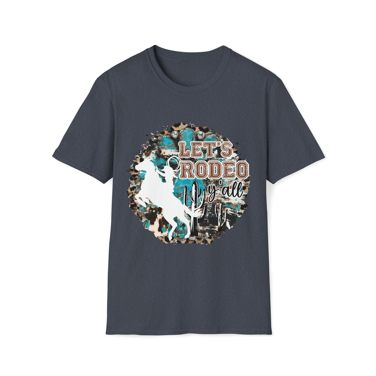 Let’s Rodeo Yall Softstyle T-Shirt