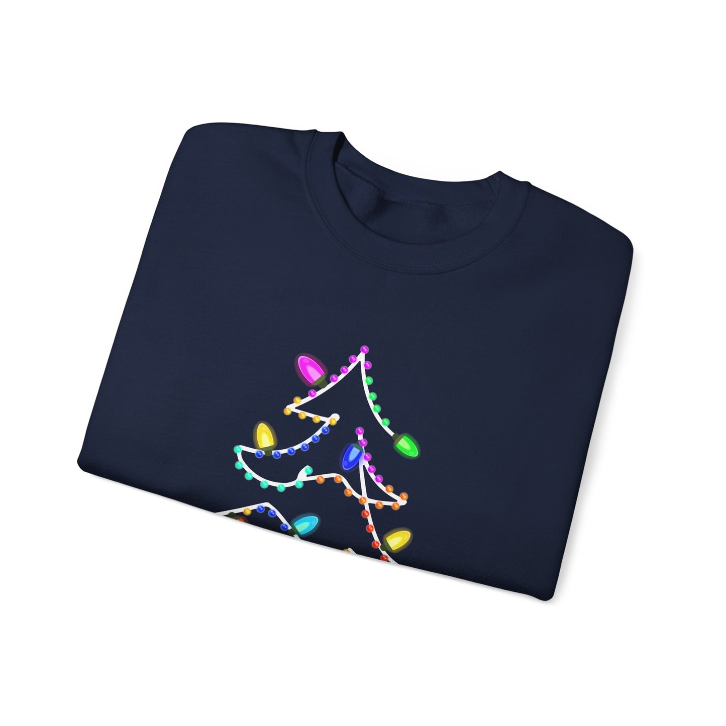 Lighted Christmas Tree  Heavy Blend™ Crewneck Sweatshirt