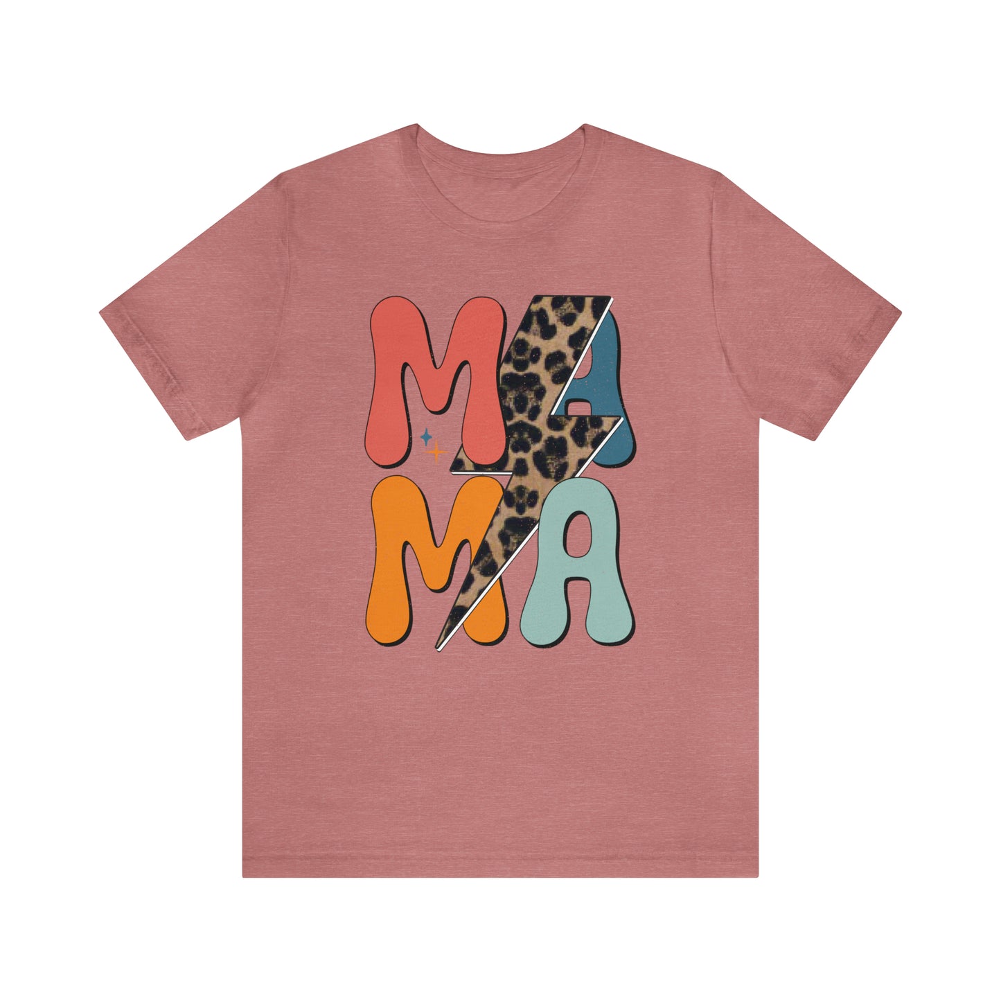 Leopard Lightning Bolt Mama