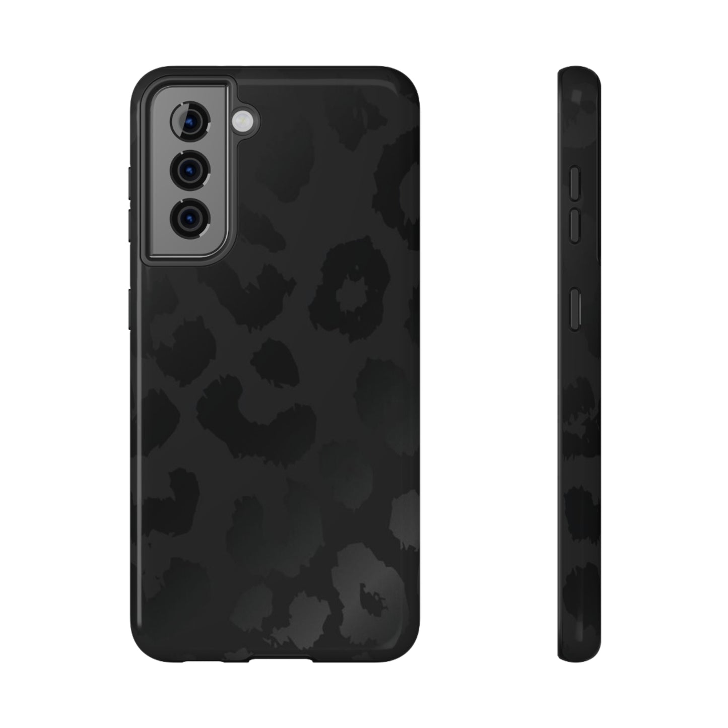 Black Leopard Phone Case