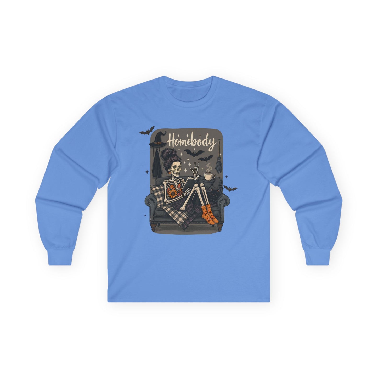 Spooky Homebody Ultra Cotton Long Sleeve Tee