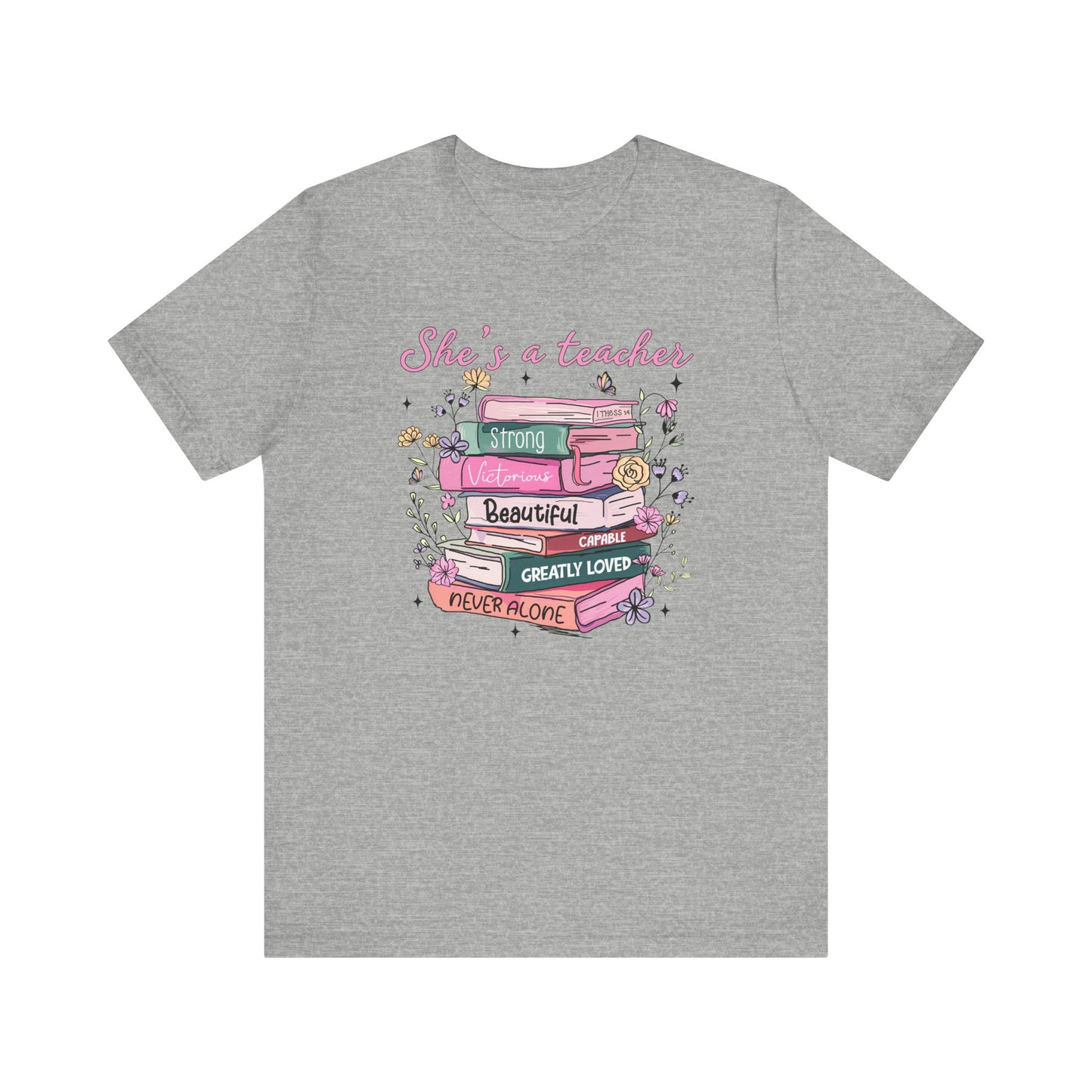 She’s A Teacher Jersey Short Sleeve Tee
