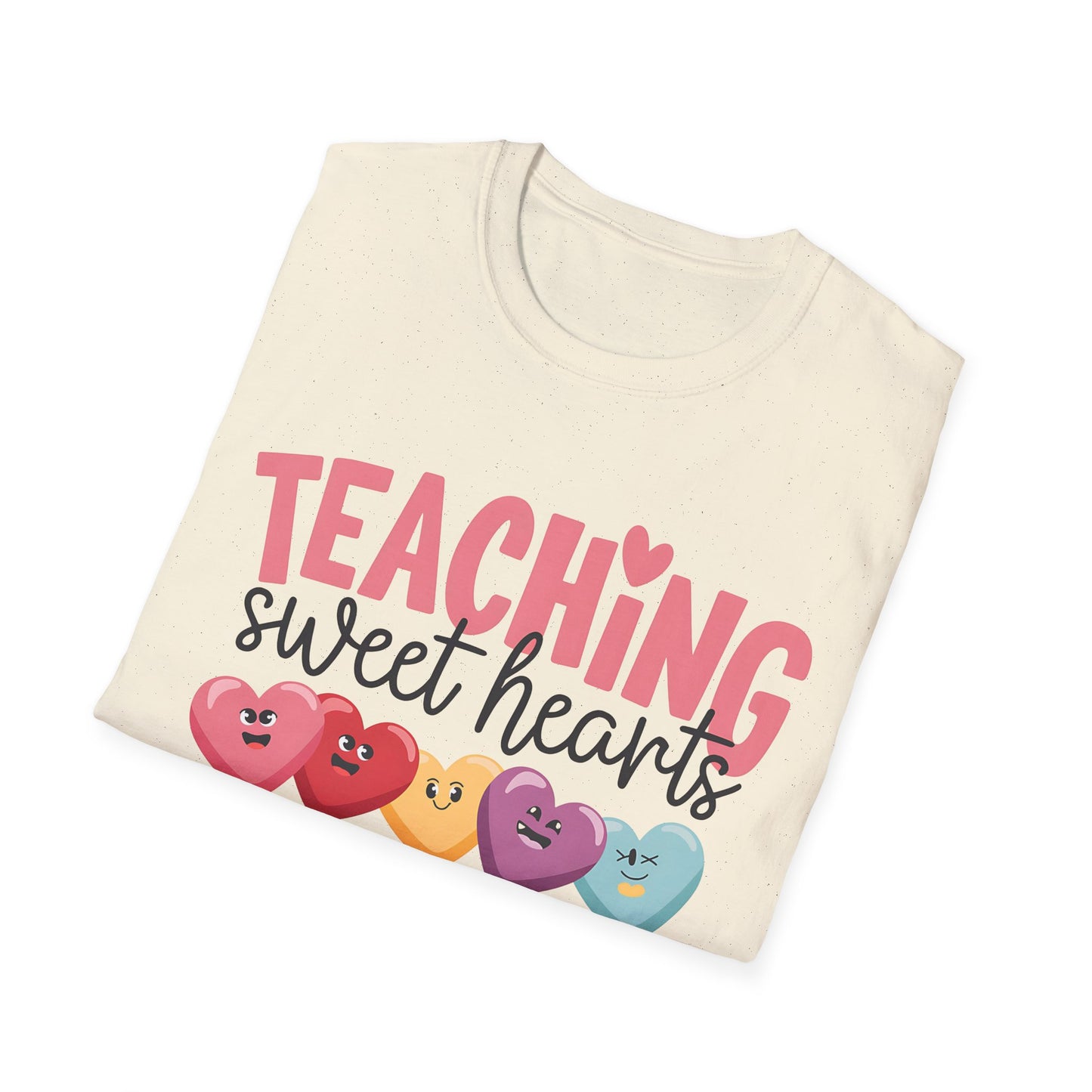 Teaching Sweet Hearts Softstyle T-Shirt