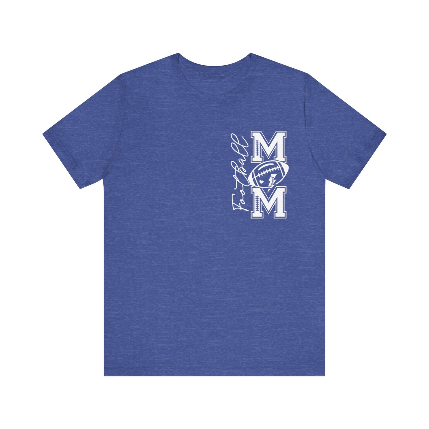Football Mom F/B Jersey Short Sleeve Tee
