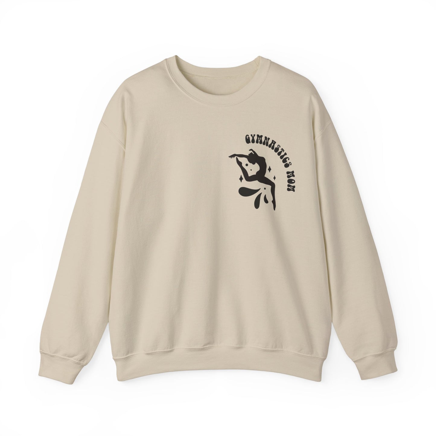 Gymnastics Mom Era Heavy Blend™ Crewneck Sweatshirt