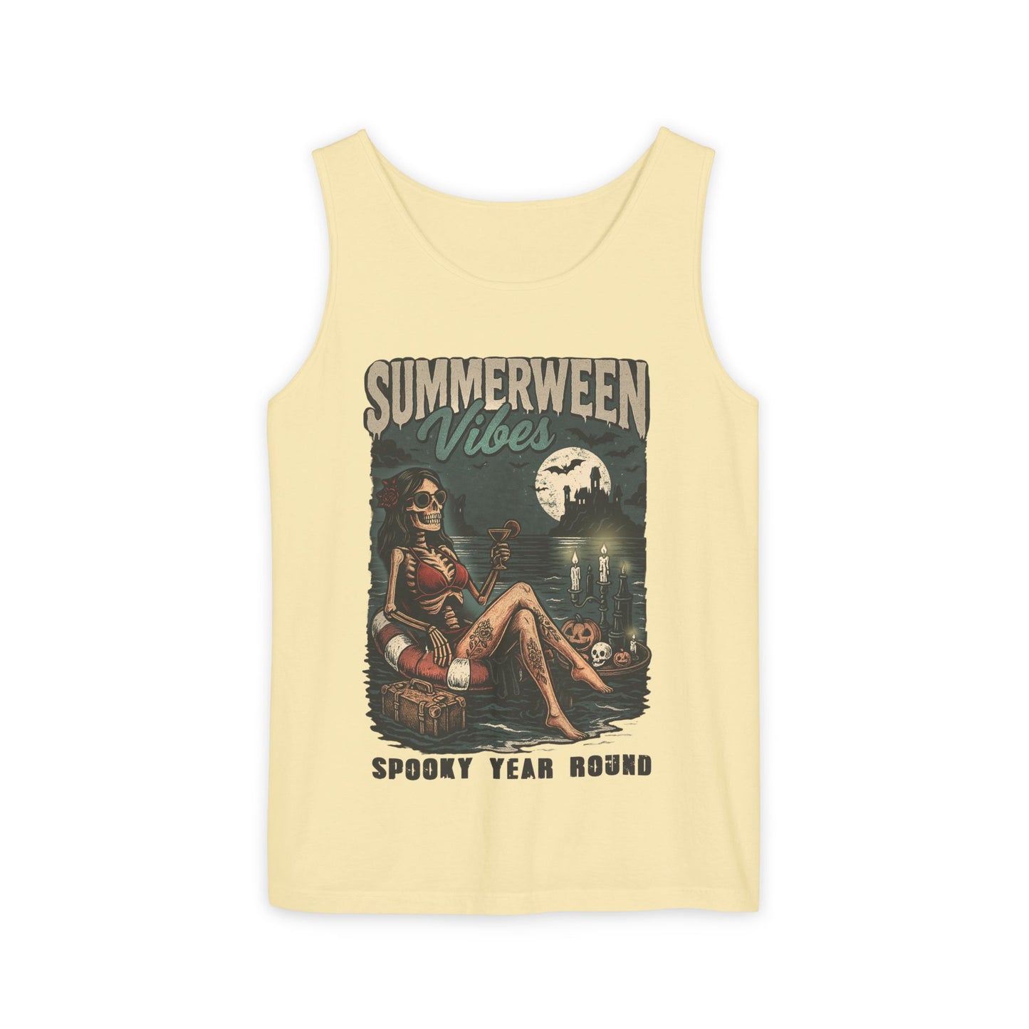 Summerween Garment-Dyed Tank Top