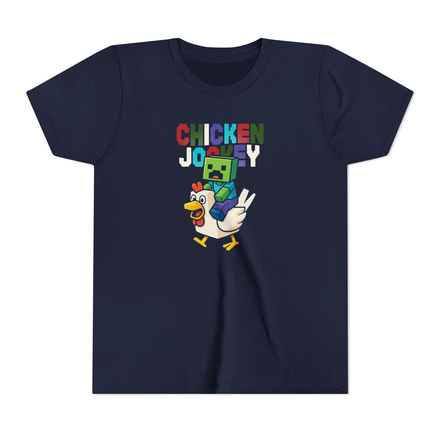 Chicken Jockey Youth Short Sleeve Tee
