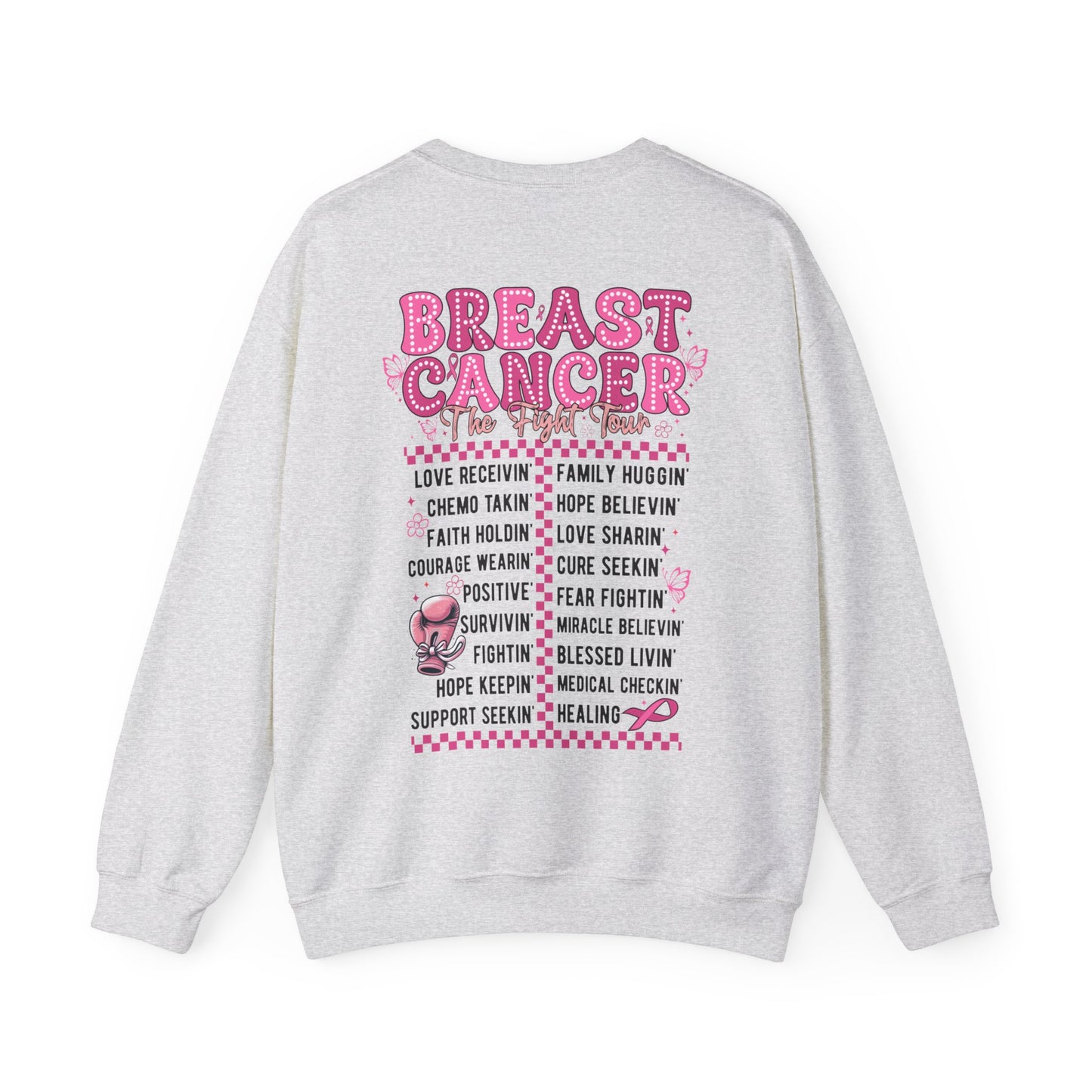 Breast Cancer Tour Heavy Blend™ Crewneck Sweatshirt