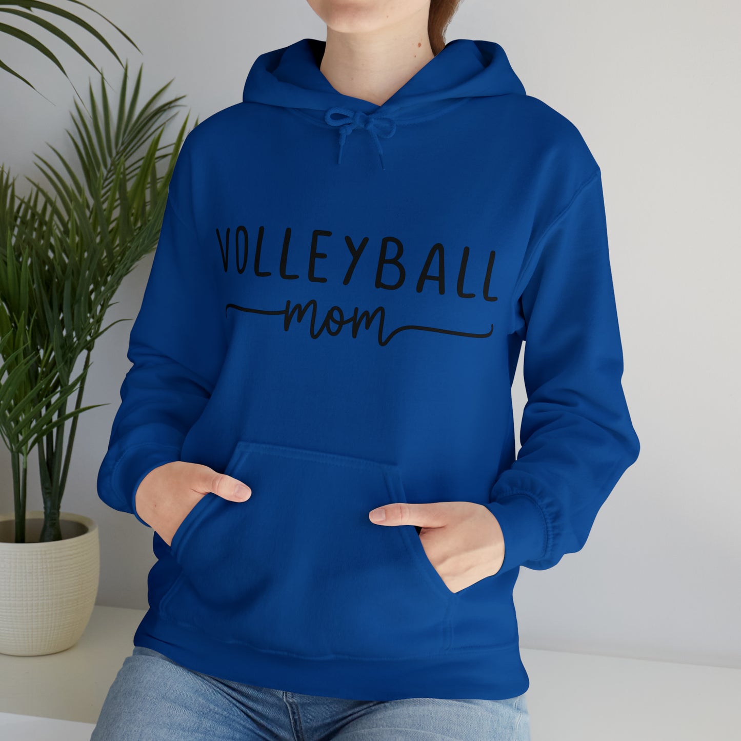 Volleyball MOM Heavy Blend™ Hooded Sweatshirt