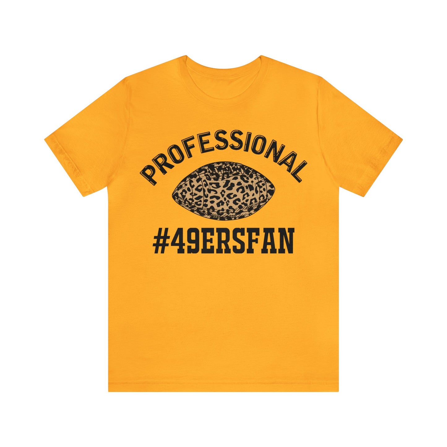 Professional 49ers Fan Jersey Short Sleeve Tee