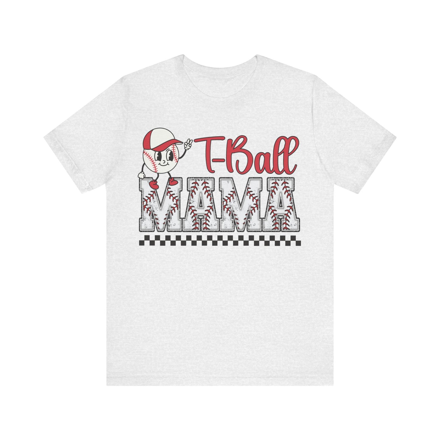 T Ball Mama Jersey Short Sleeve Tee