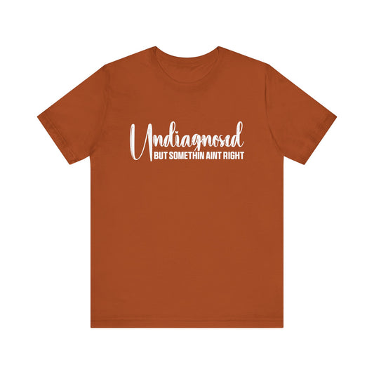 Undiagnosed Jersey Short Sleeve Tee