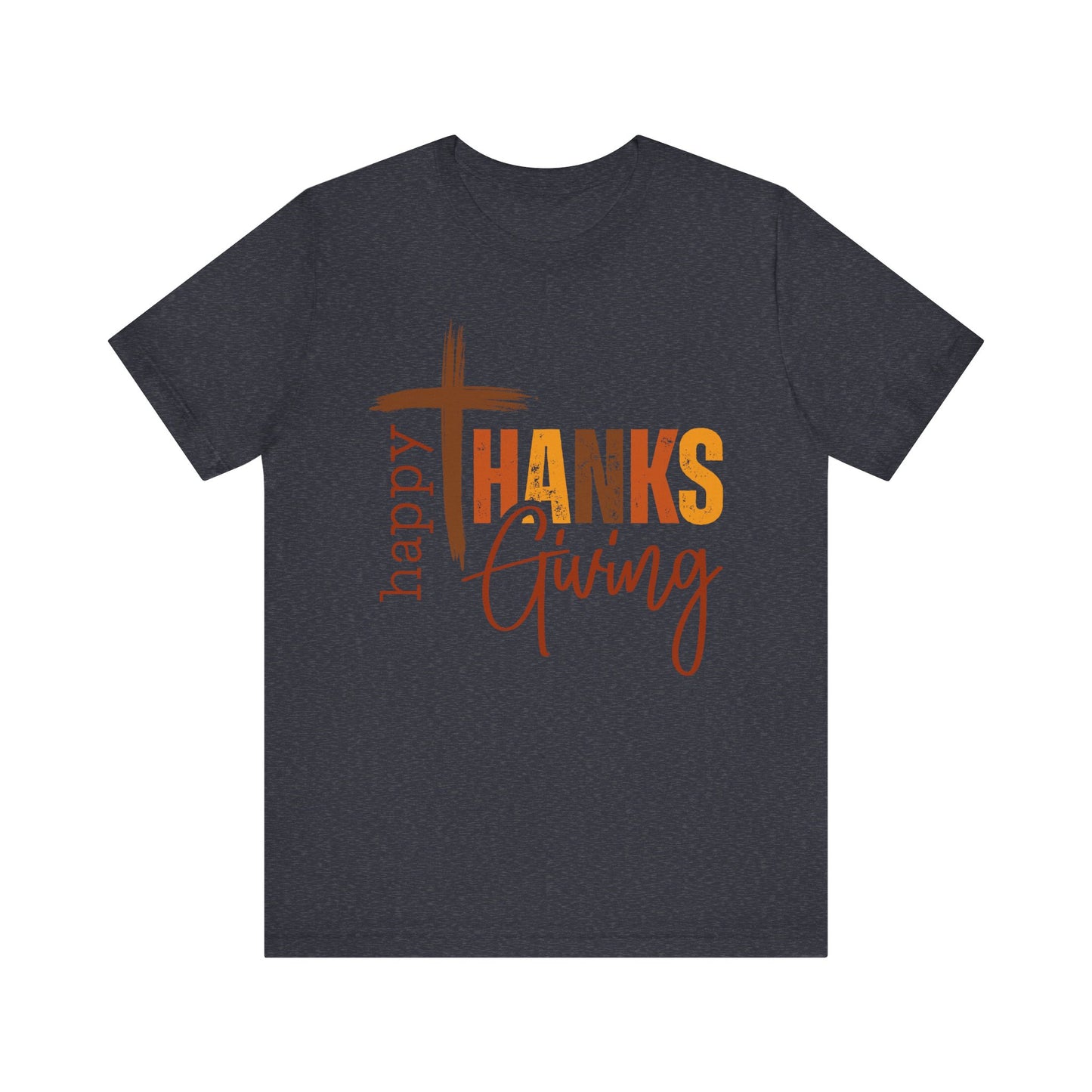 Happy Thanks Giving Jersey Short Sleeve Tee