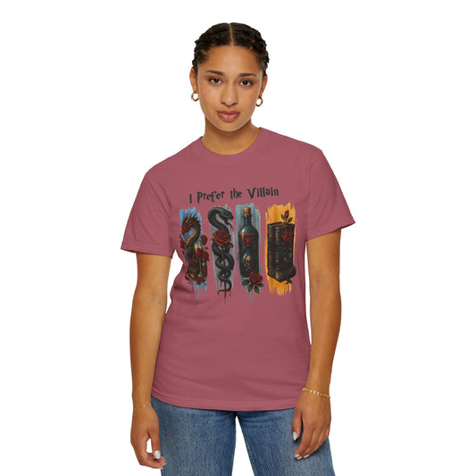 I Prefer The Villains Garment-Dyed T-shirt
