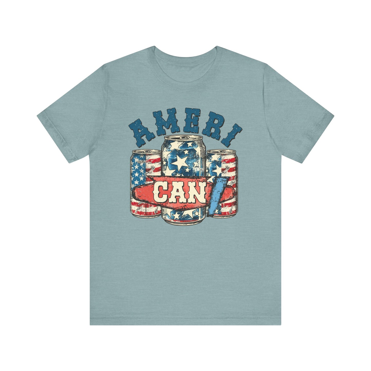 Ameri Can  Jersey Short Sleeve Tee