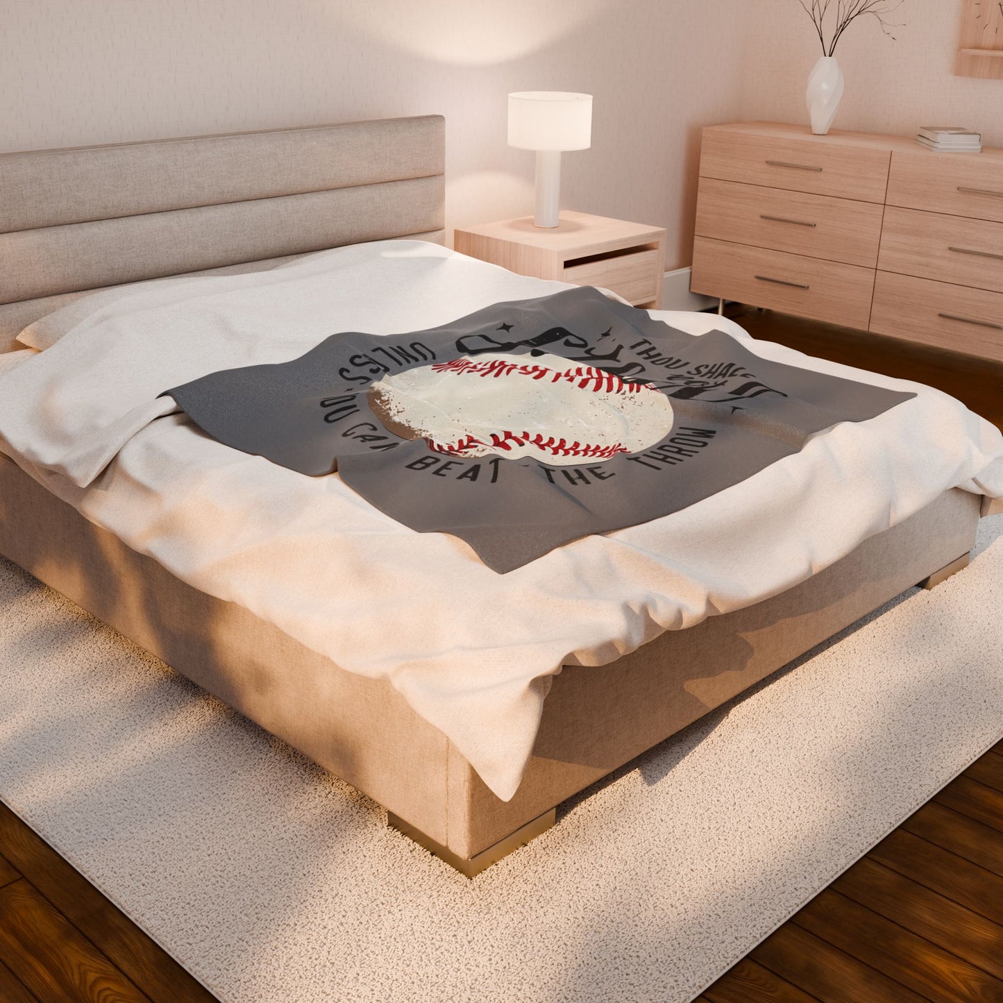 Beat The Throw Velveteen Plush Blanket