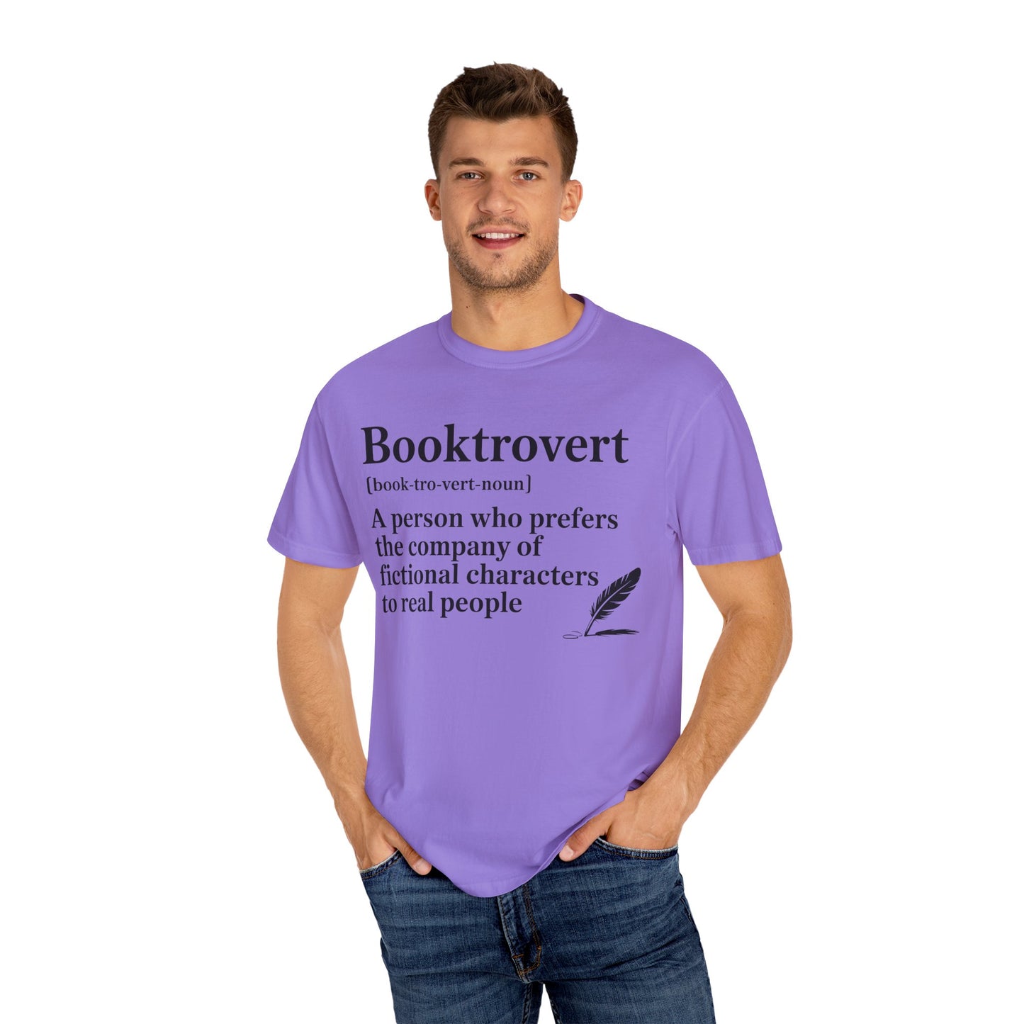 Booktrovert Garment-Dyed T-shirt