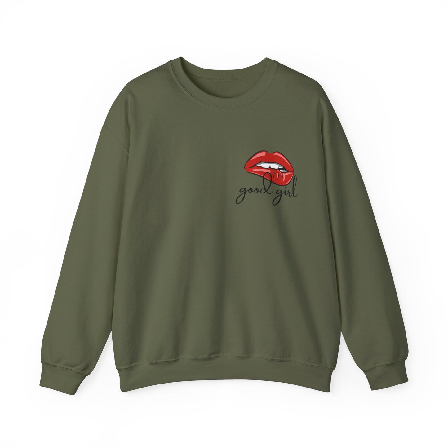 Good Girl Pocket Heavy Blend™ Crewneck Sweatshirt