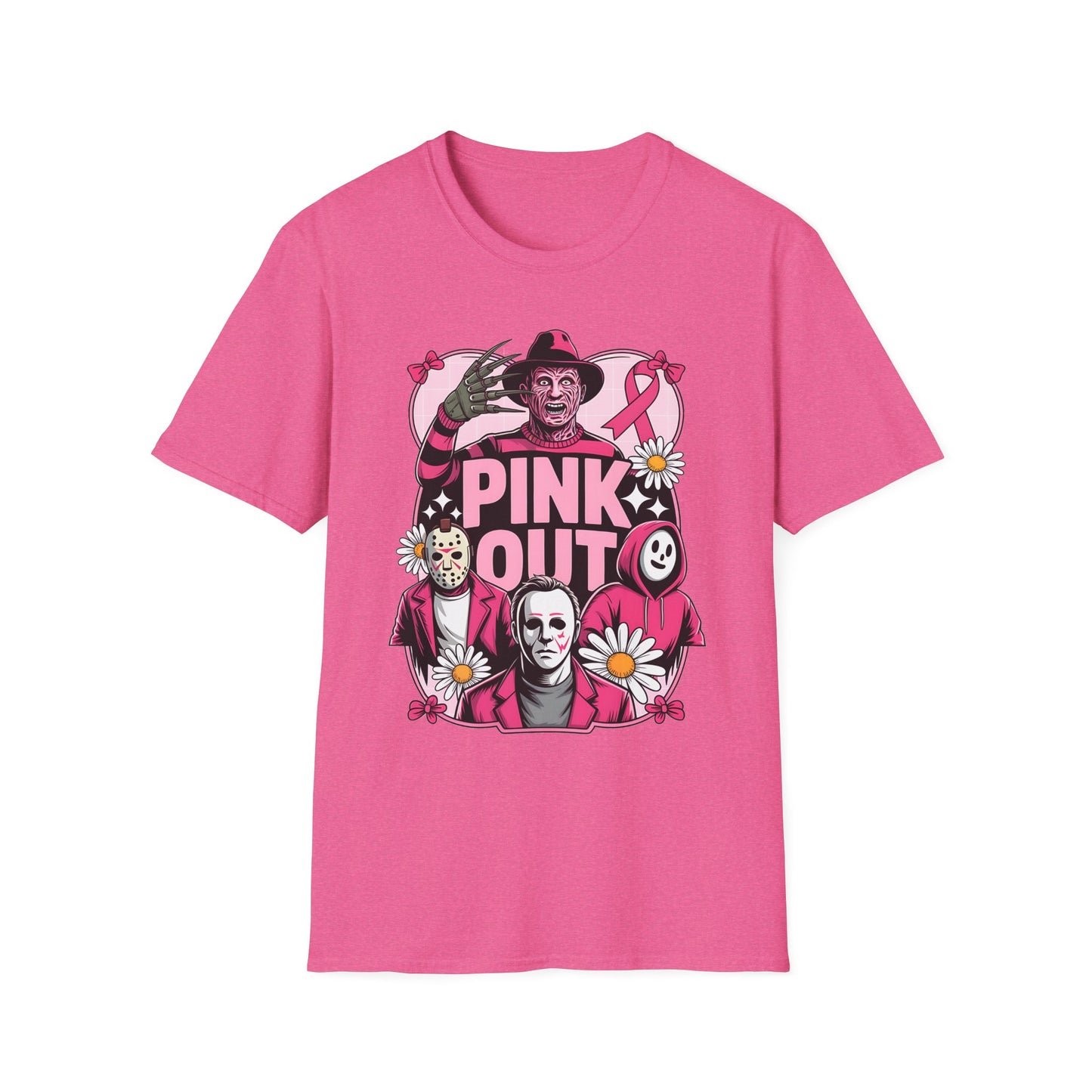 Spooky Pink Out  Softstyle T-Shirt