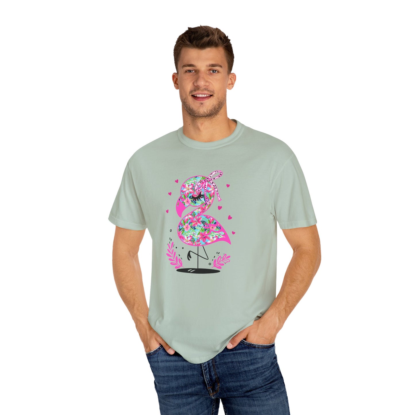 Flamingo Garment-Dyed T-shirt