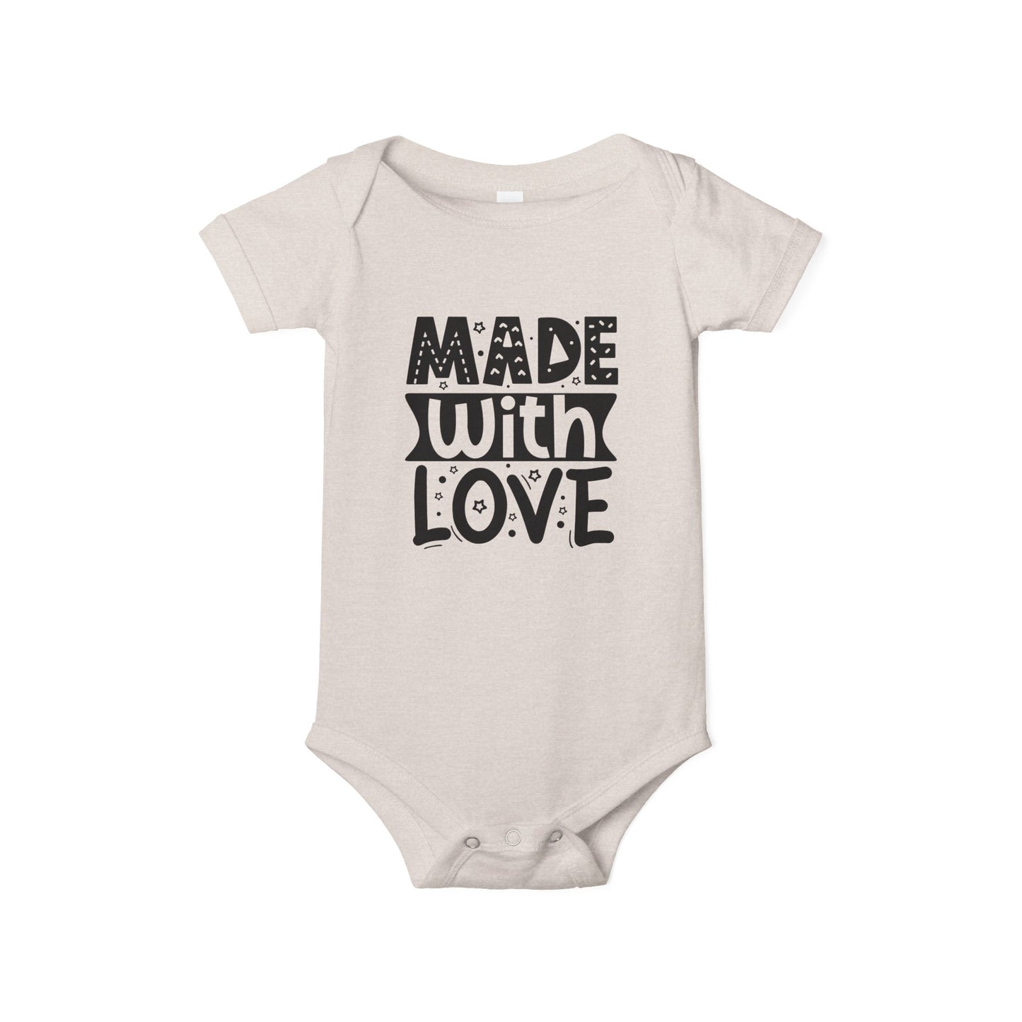Made With Love Infant Jersey One Piece