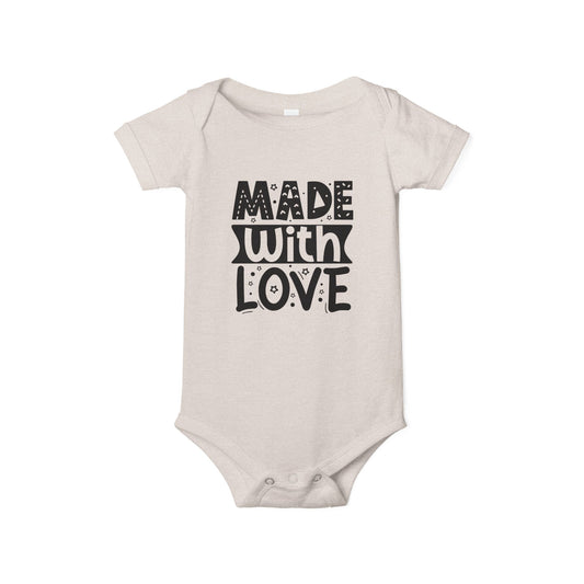 Made With Love Infant Jersey One Piece