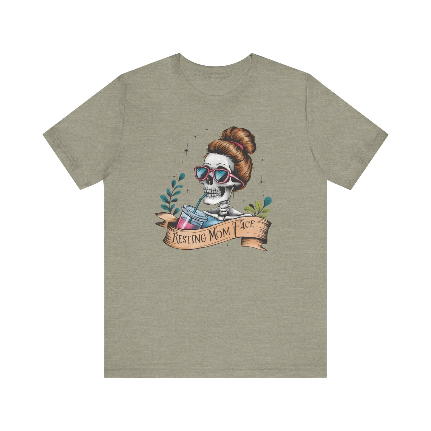Resting Mom Face Jersey Short Sleeve Tee
