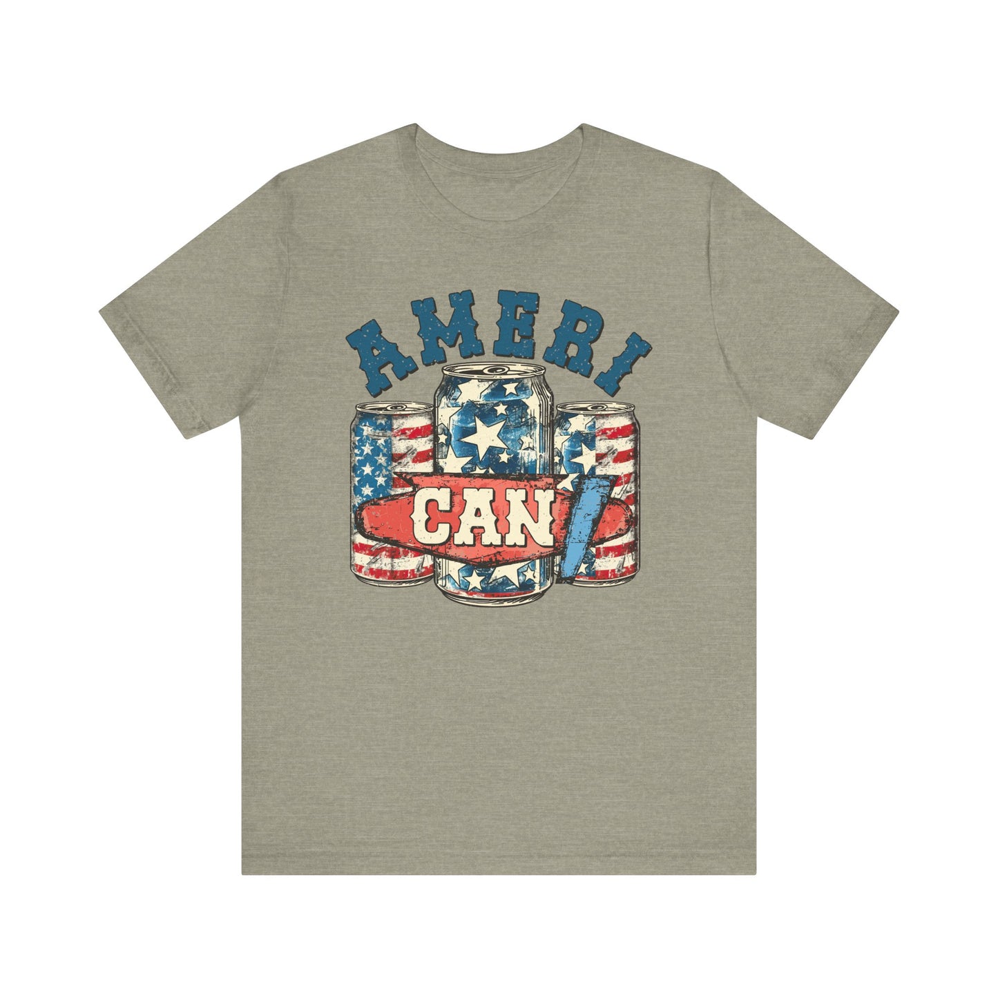 Ameri Can  Jersey Short Sleeve Tee