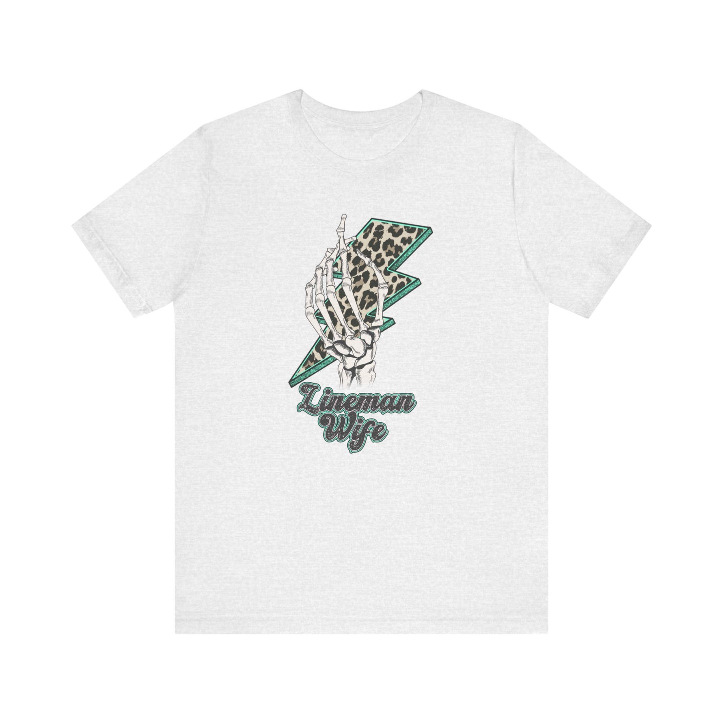 Lineman Wife Jersey Short Sleeve Tee