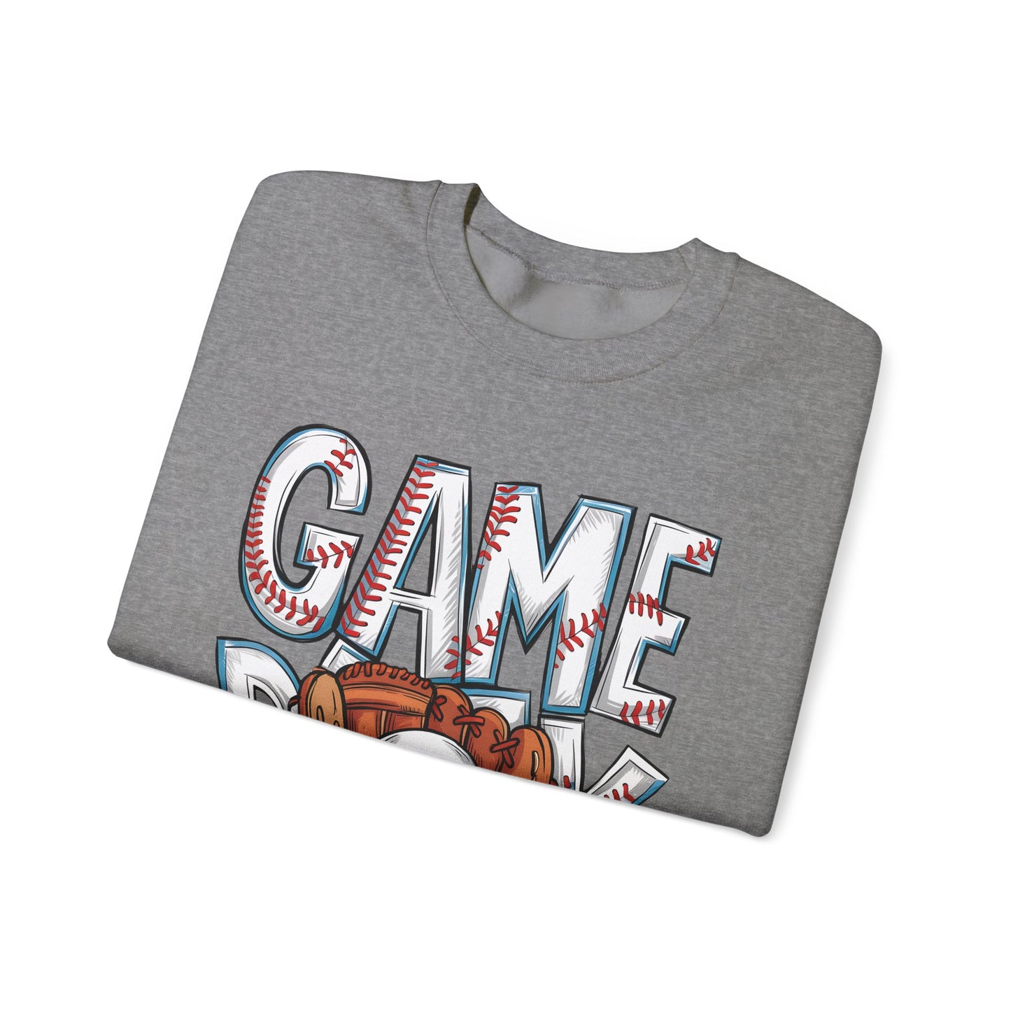 Baseball Game Day Heavy Blend™ Crewneck Sweatshirt