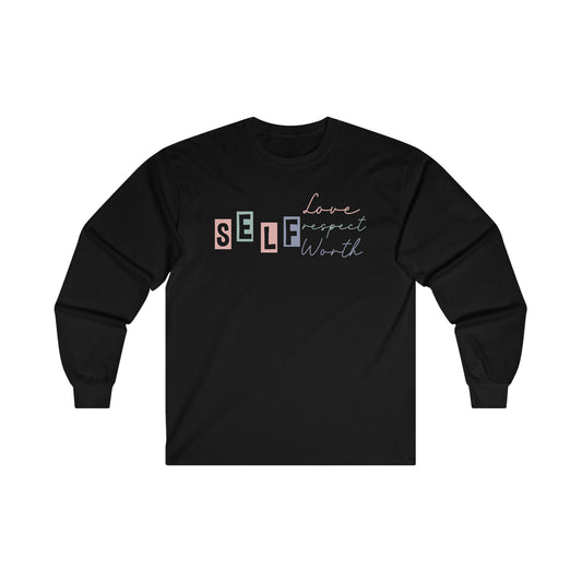 Self Ultra Cotton Long Sleeve Tee