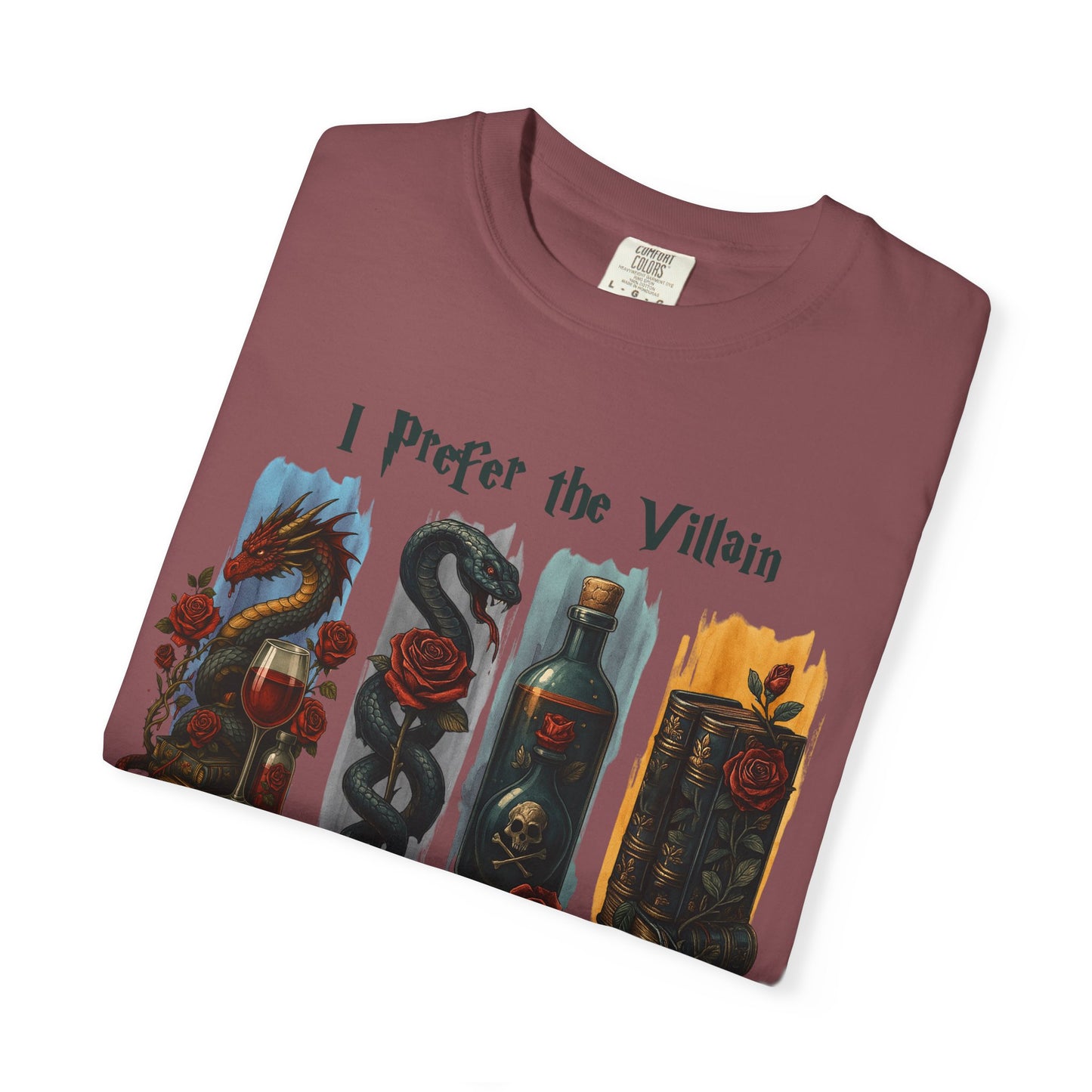 I Prefer The Villains Garment-Dyed T-shirt