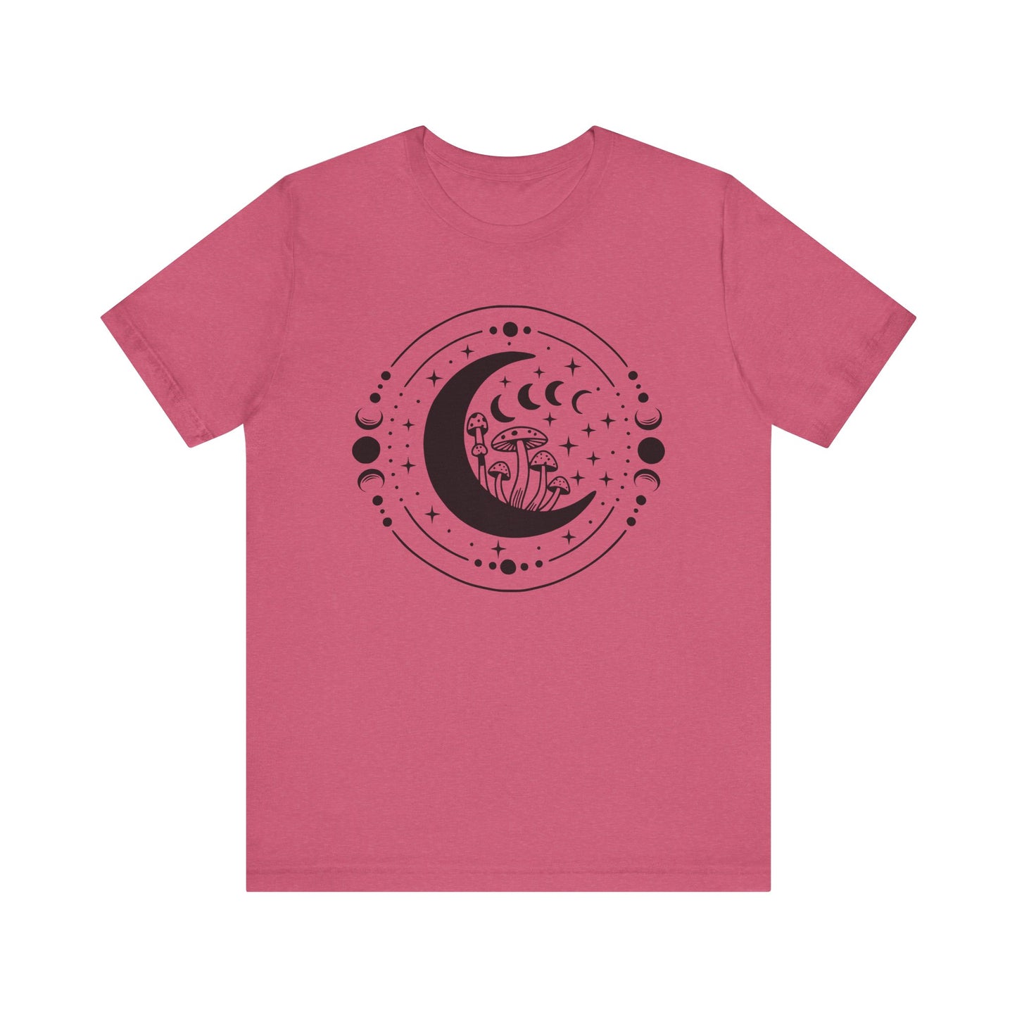 Moon and Mushroom Jersey Short Sleeve Tee