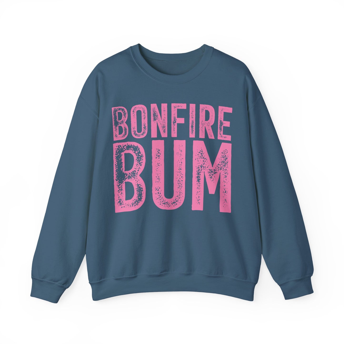 Pink Bonfire Bum Heavy Blend™ Crewneck Sweatshirt