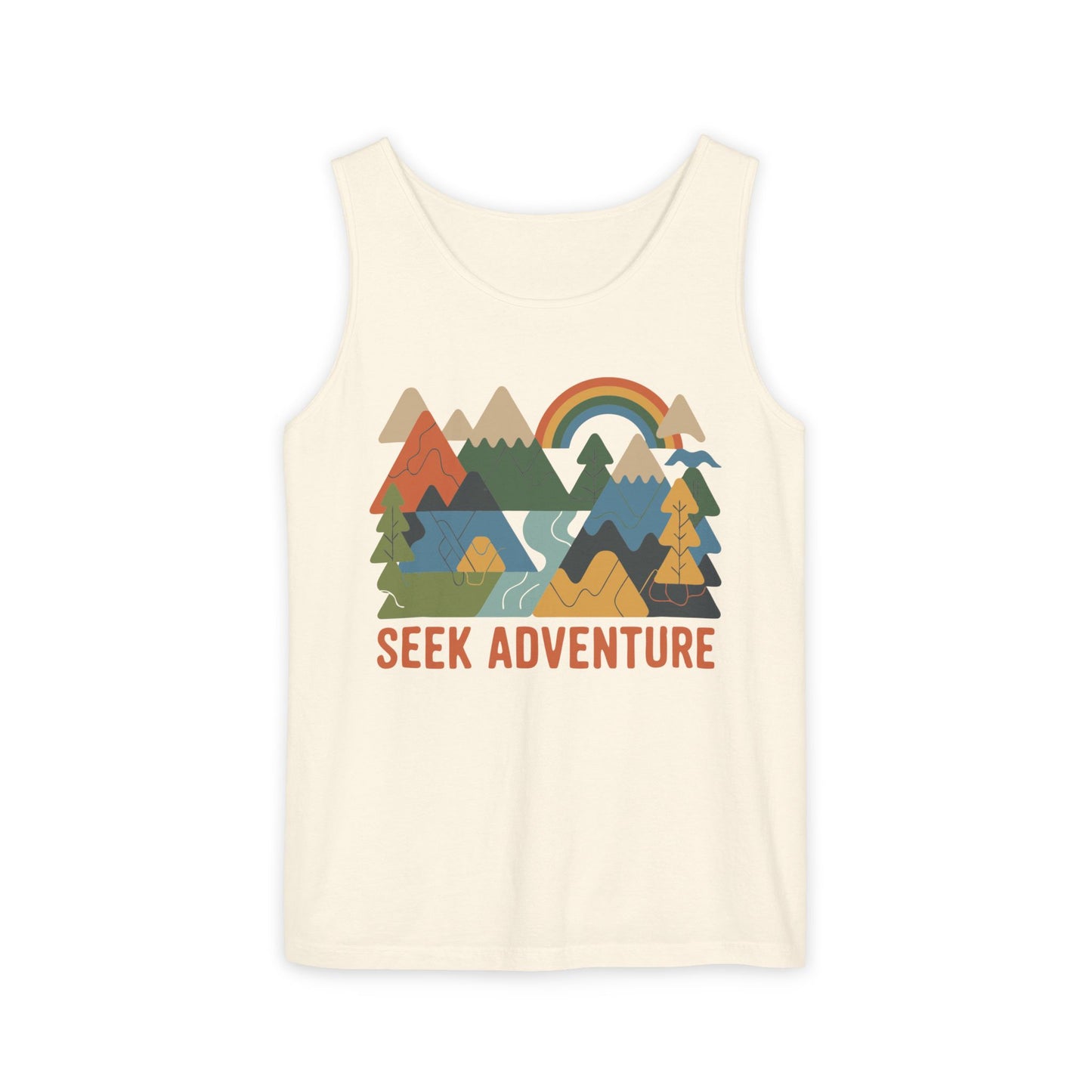 Seek Adventure Garment-Dyed Tank Top