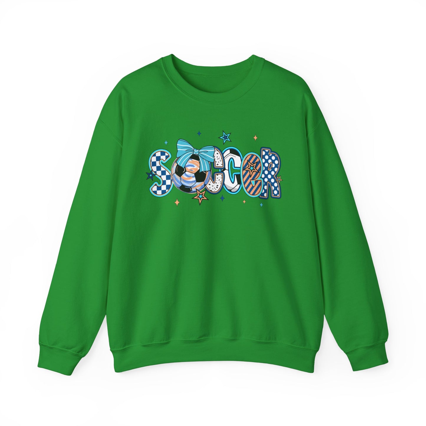 Doodle Soccer Heavy Blend™ Crewneck Sweatshirt
