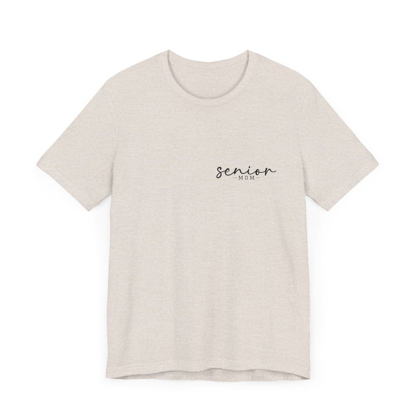 Senior Mom Pocket Jersey Short Sleeve Tee