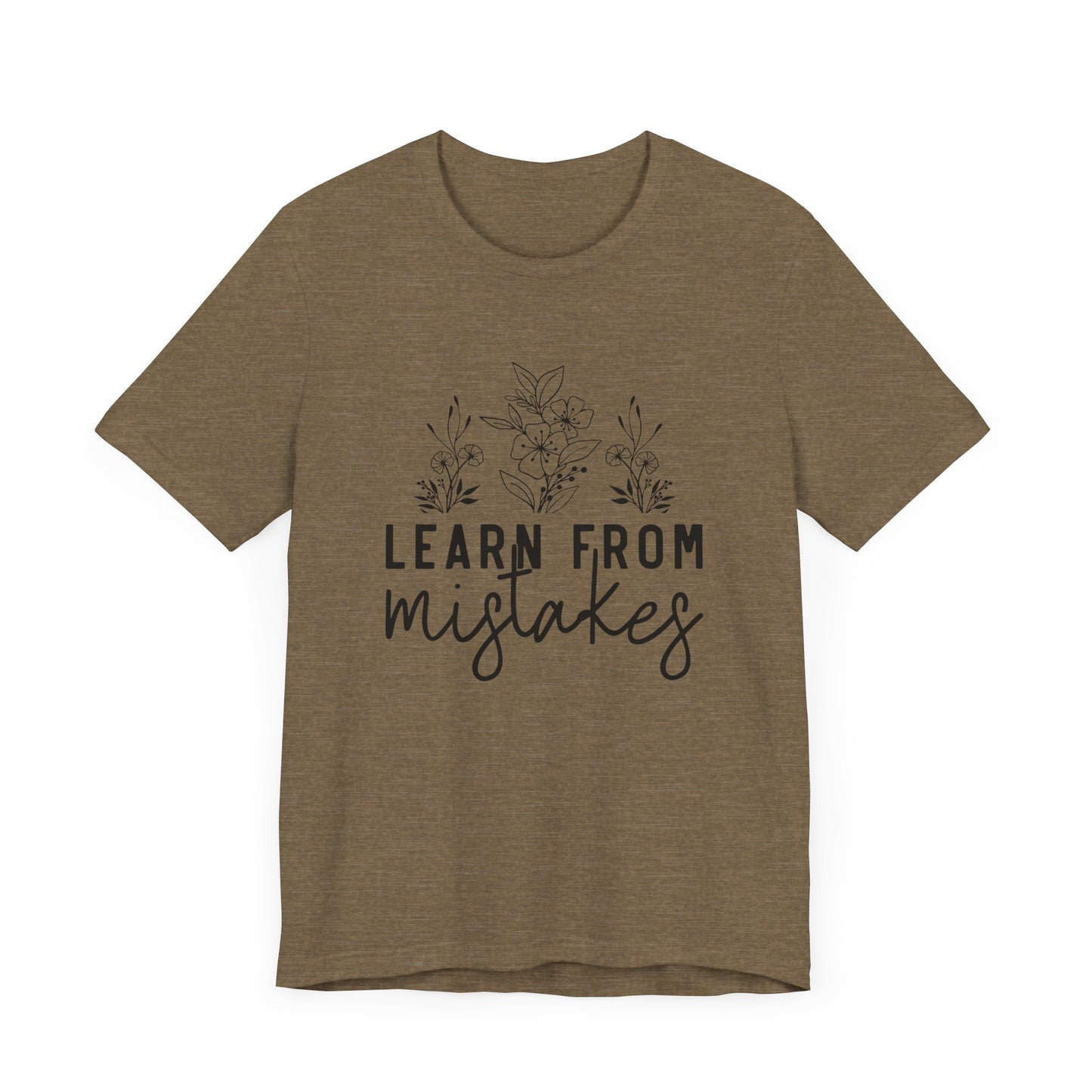 Learn From Mistakes Jersey Short Sleeve Tee