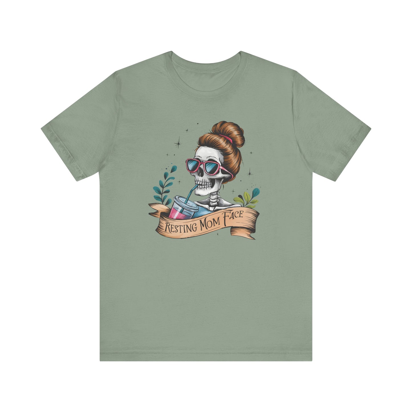 Resting Mom Face Jersey Short Sleeve Tee