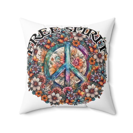Free Spirit Spun Polyester Square Pillow