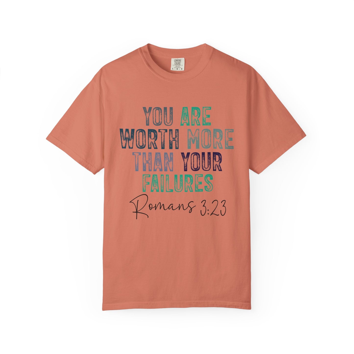 Know Your Worth Garment-Dyed T-shirt